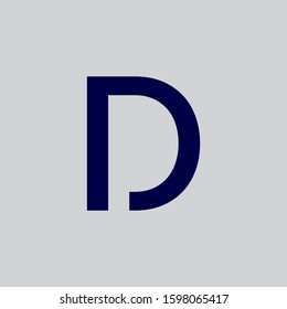 linked Letter D and P, P and D, PD, DP logo icon design template elements