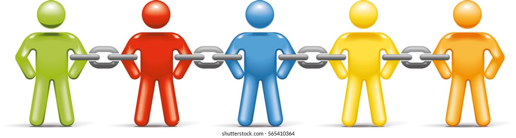 Linked People Icon