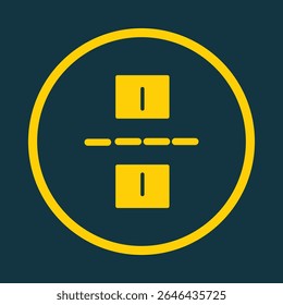 Linked Road trendy vector art design likely amazing design colorful useful illustration.eps