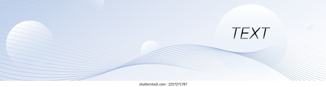 Linkedin Background, Banner, Wavy line, Gradient color vector