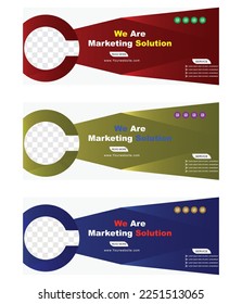 LinkedIn Banner Free Vectors EPS to Download