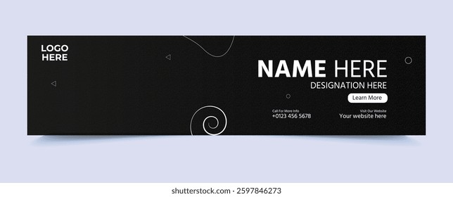 LinkedIn header, modern LinkedIn Banner, Modern LinkedIn cover photo design template