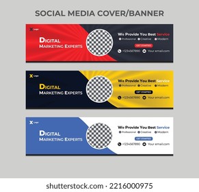 Linkedin Profile Banner And Social Media Cover Design