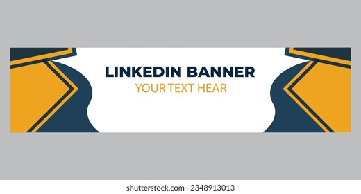 linkedin web banner design templet