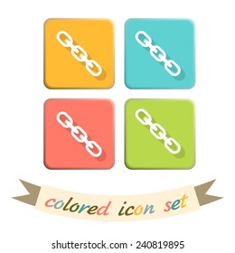 Links, chain icon