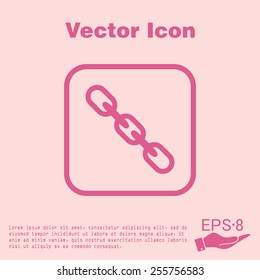 Links, chain icon