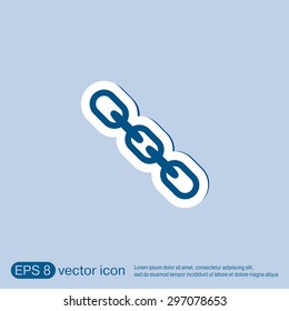 Links, chain icon