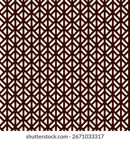 Linocut estilo geométrico sin patrón. Impresión geo superficial mínima. Triángulos repetidos, fondo de motivo de Formas geométricas. Ornamento simple clásico. Vector abstracto papel digital