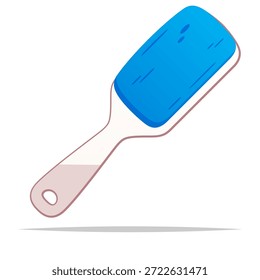 Ilustración aislada de Vector de pincel de pelusa