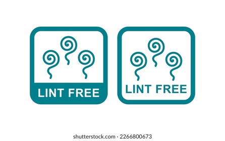 lint free logo vector template badge