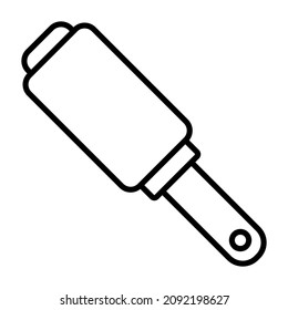 Lint Roller icon vector image. Can also be used for web apps, mobile apps and print media.