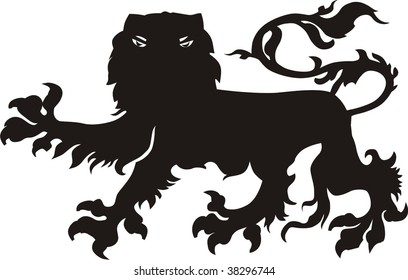 Lion Stock Vector (Royalty Free) 38296744