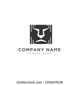 Lion abstract Logo Template Design Vector, Emblem, Design Concept, Creative Symbol, Icon