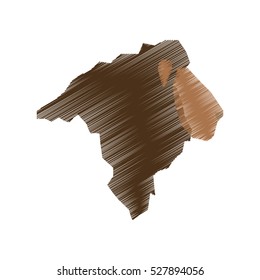 lion african animal icon vector illustration graphic design