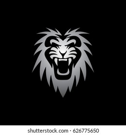 lion animal icon logo 