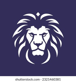 Lion Animal Logo Illustration Vector Design Template