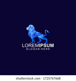 Lion Animal Vector Company Logo Template