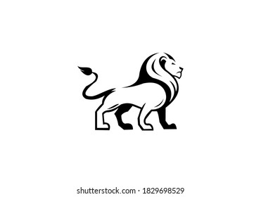 lion animal vector ilustration design