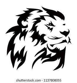 lion animals vector logo