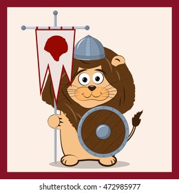 lion banner-bearer