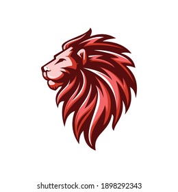 logotipo vectorial de ilustración de león y oso