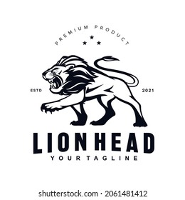 Lion Beast Logo Design Template Inspiration Idea