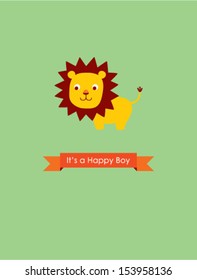 it is a lion boy