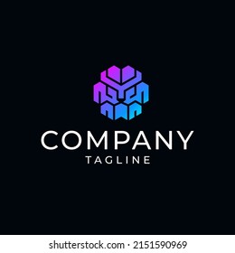 Icono de logotipo de tecnología cerebral de león