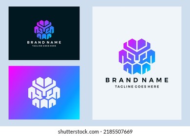Icono de logotipo de tecnología cerebral de león