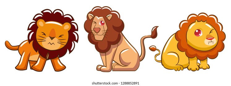 lion bundle clipart