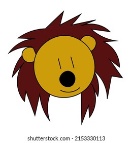 Lion Cartoon Vector Isolated Stock Vector (Royalty Free) 2153330113 ...