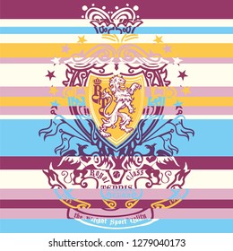 Lion in a coat of arms