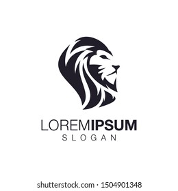 lion collection logo design vector 