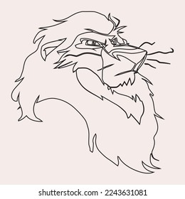 Lion Coloring Page Bock kdp 