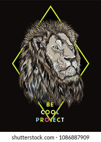 Lion.Be cool project.