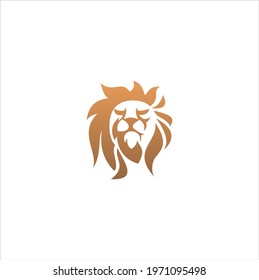 Lion creative logo design vector illustration