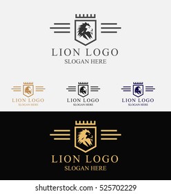 Lion Crest Logo Luxury Brand Automotive, Fashion, Royal, Auction, Education, Beauty, Dragon, Gear, Lion, Hotel, Real Estate, Security, Wing Freedom, Auto, Car, Sports, Full Vector Logo Collection