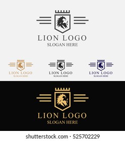 Lion Crest Logo luxury brand automotive, fashion, royal, auction, education, beauty, dragon, gear, lion, hotel, real estate, security, wing freedom, auto, car, sports, full vector logo collection