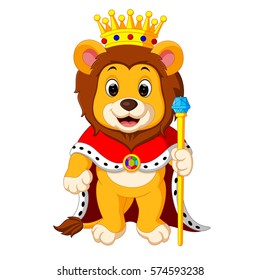 lion with crown