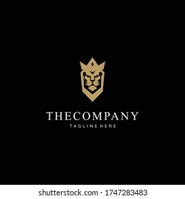 Lion With Crown Company Logo