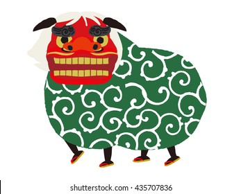 Lion Dance, Vector