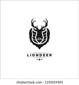 LION DEER LOGO DESIGN INSPIRATION