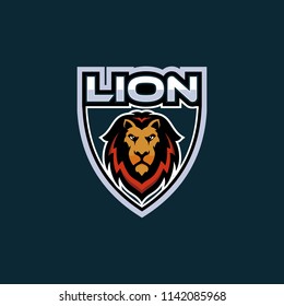 lion design illustration. lion logo design inspiration