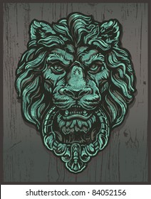 Lion Door Knocker