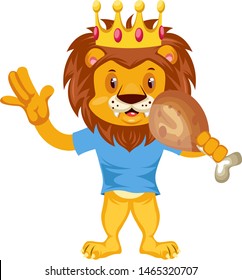 551 Lion Eating Cartoon Images, Stock Photos & Vectors | Shutterstock