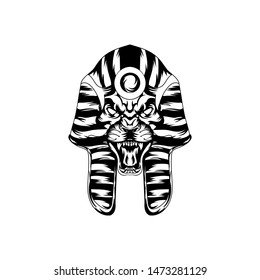 lion Egypt Ornament for mascot design and tshirt design