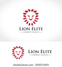 Lion Elite Logo Template