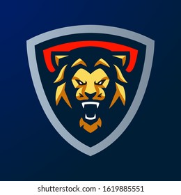 
Lion Esport Logo - Mascot Logo-07