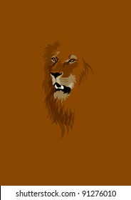 Lion face