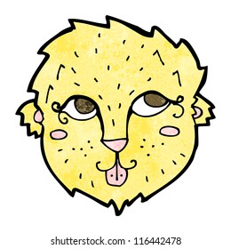 lion face cartoon